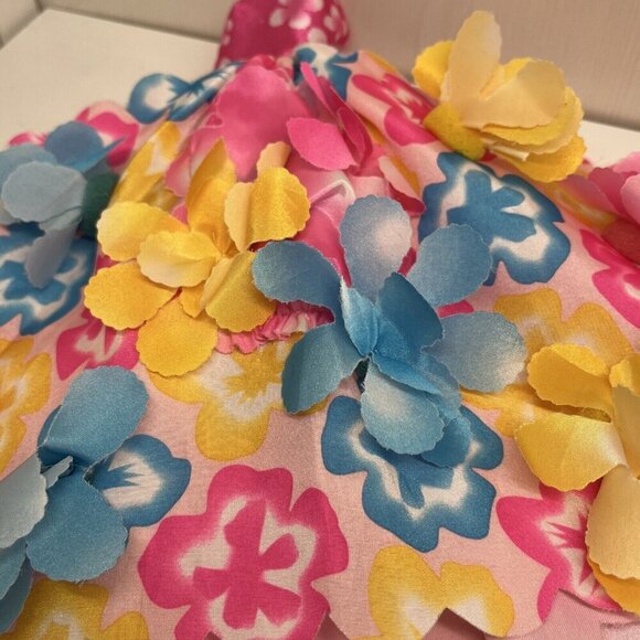 Vintage Blossom Beauty Barbie Dress Becomes a Floral Bouquet glitter 1996 Mattel - Picture 12 of 16